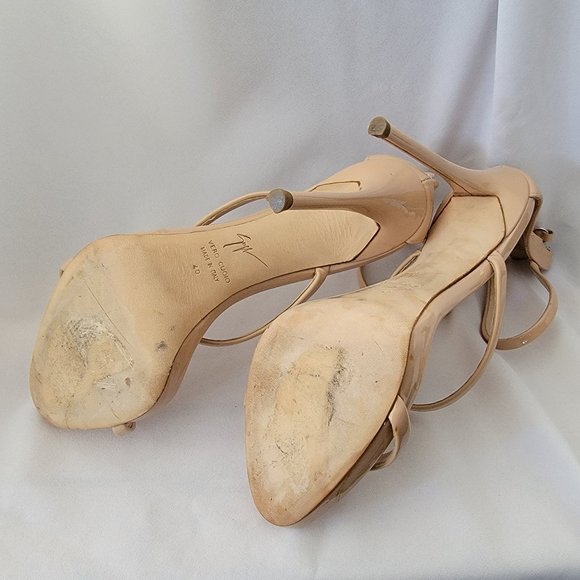 Guiseppe Zanotti Harmony Nude Patent Size 40 - Picture 9 of 9